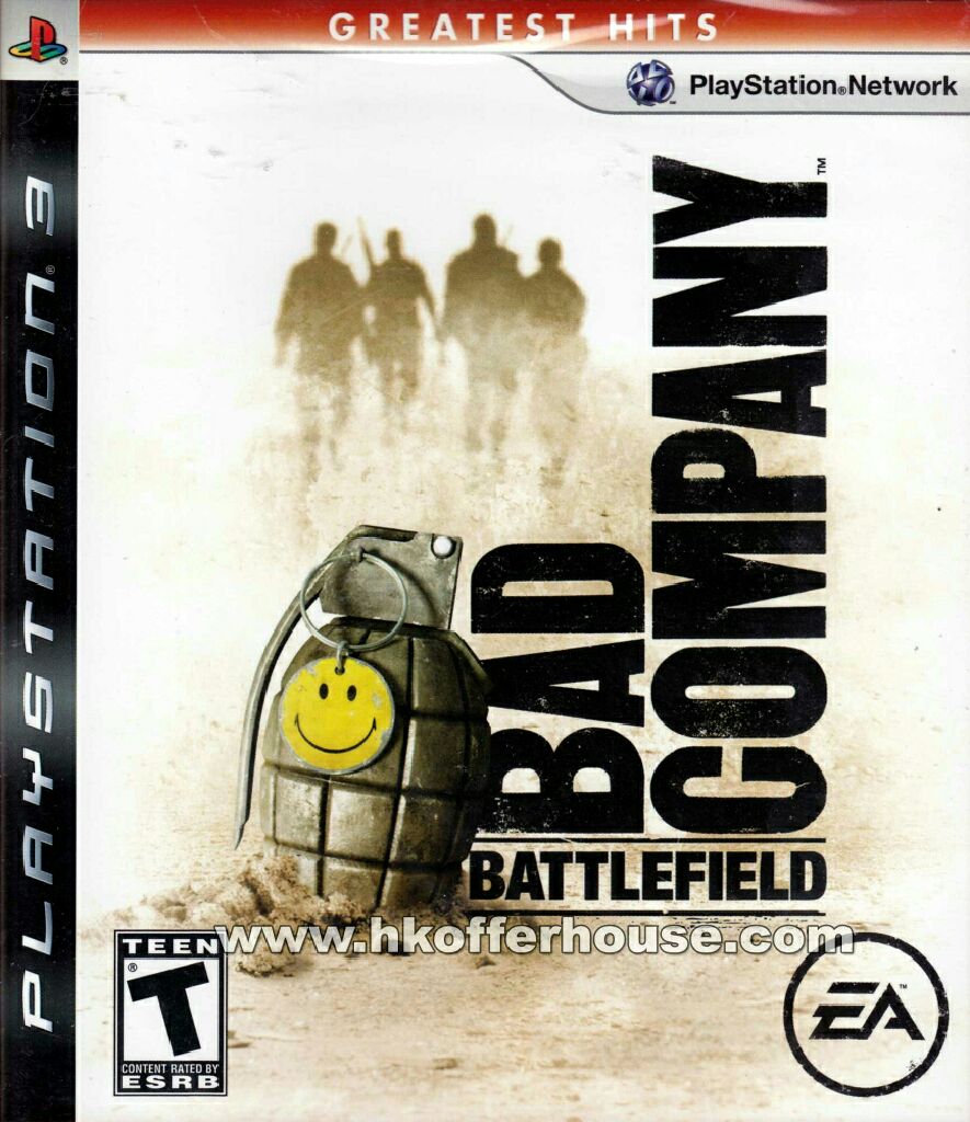 Bad Company Battlefield - Sony PlayStation 3 (PS3) (EA - 1 (2-24 network)) video game collectible - Main Image 1