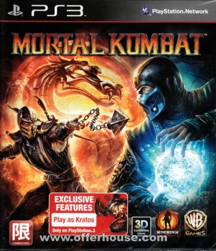 Mortal Kombat - Sony PlayStation 3 (PS3) (Warner Bros. Interactive Entertainment - 1-4) video game collectible [Barcode 5051291081549] - Main Image 1