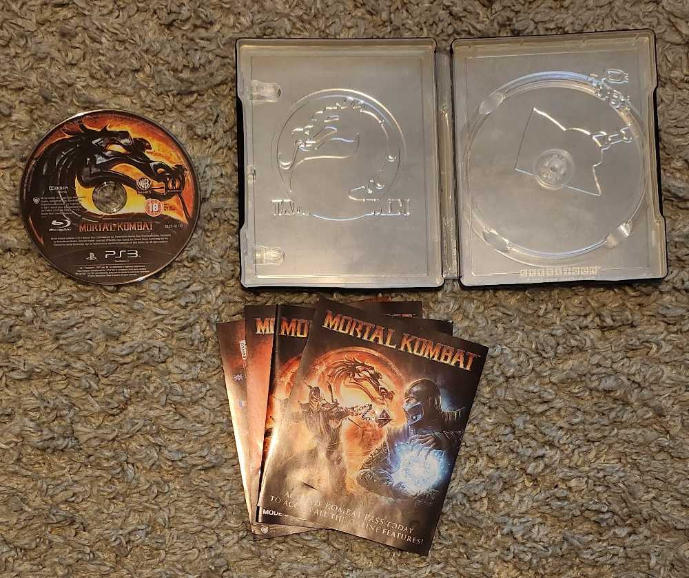 Mortal Kombat - Sony PlayStation 3 (PS3) (Warner Bros. Interactive Entertainment - 8) video game collectible [Barcode 5051889073222] - Main Image 4