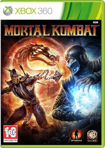 Mortal Kombat - Microsoft Xbox 360 video game collectible [Barcode 7892110114332] - Main Image 1