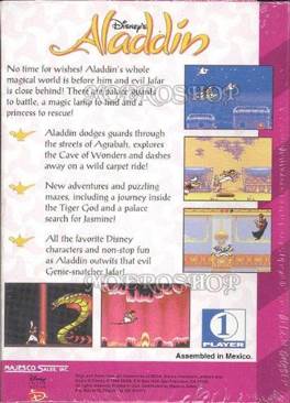 Aladdin - Sega Game Gear (Sega - 1) video game collectible [Barcode 096427012061] - Main Image 2