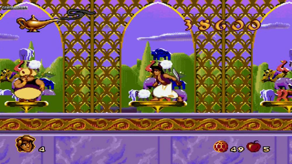 Aladdin - Sega Mega Drive (Disney Software - 1) video game collectible [Barcode 4974365610586] - Main Image 3