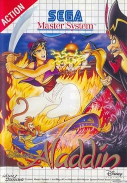 Disney’s Aladdin - Sega Master System (Sega - 1) video game collectible [Barcode 4974365635572] - Main Image 1