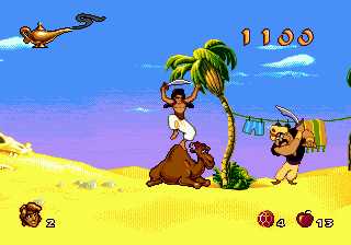 Aladdin - Sega Mega Drive (Virgin Interactive - 1) video game collectible - Main Image 3