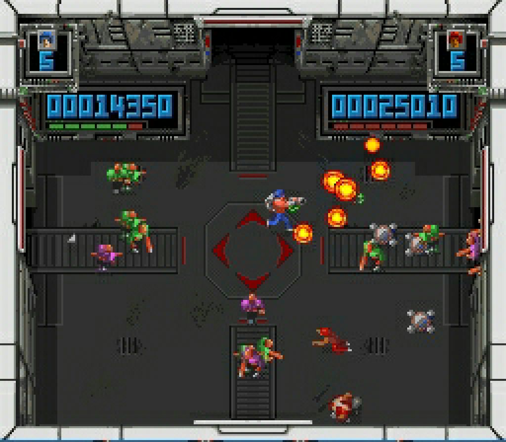 Super Smash TV - Nintendo Super Nintendo Entertainment System (SNES) (2) video game collectible - Main Image 2