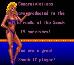 Super Smash TV - Nintendo Super Nintendo Entertainment System (SNES) (Williams Electronics - 2) video game collectible - Main Image 2