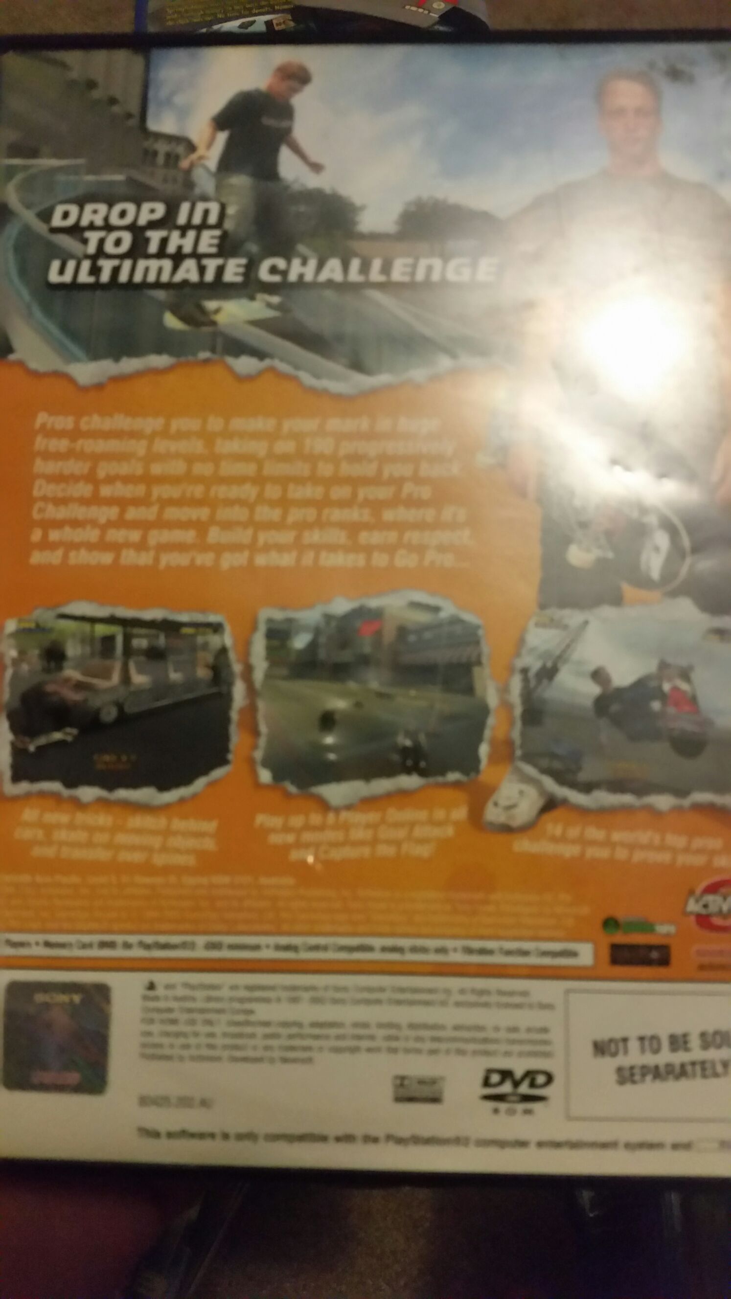 Tony Hawks Pro Skater 4 - Sony PlayStation 2 (PS2) video game collectible - Main Image 2
