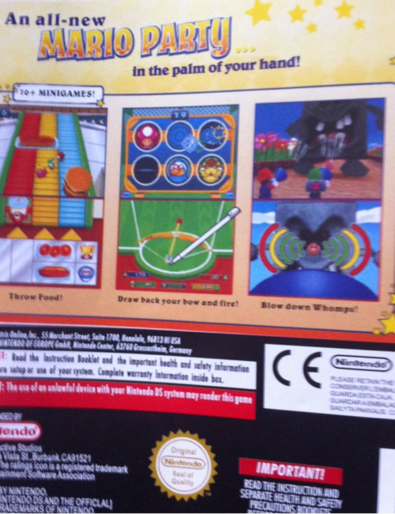 Mario Party DS - Nintendo DS (Ds Nintendo) video game collectible [Barcode 045496465933] - Main Image 2