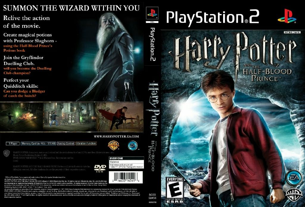 Harry Potter And The Half Blood Prince - Sony PlayStation 2 (PS2) (Electronic Arts - 1-2) video game collectible [Barcode 5030941067089] - Main Image 2