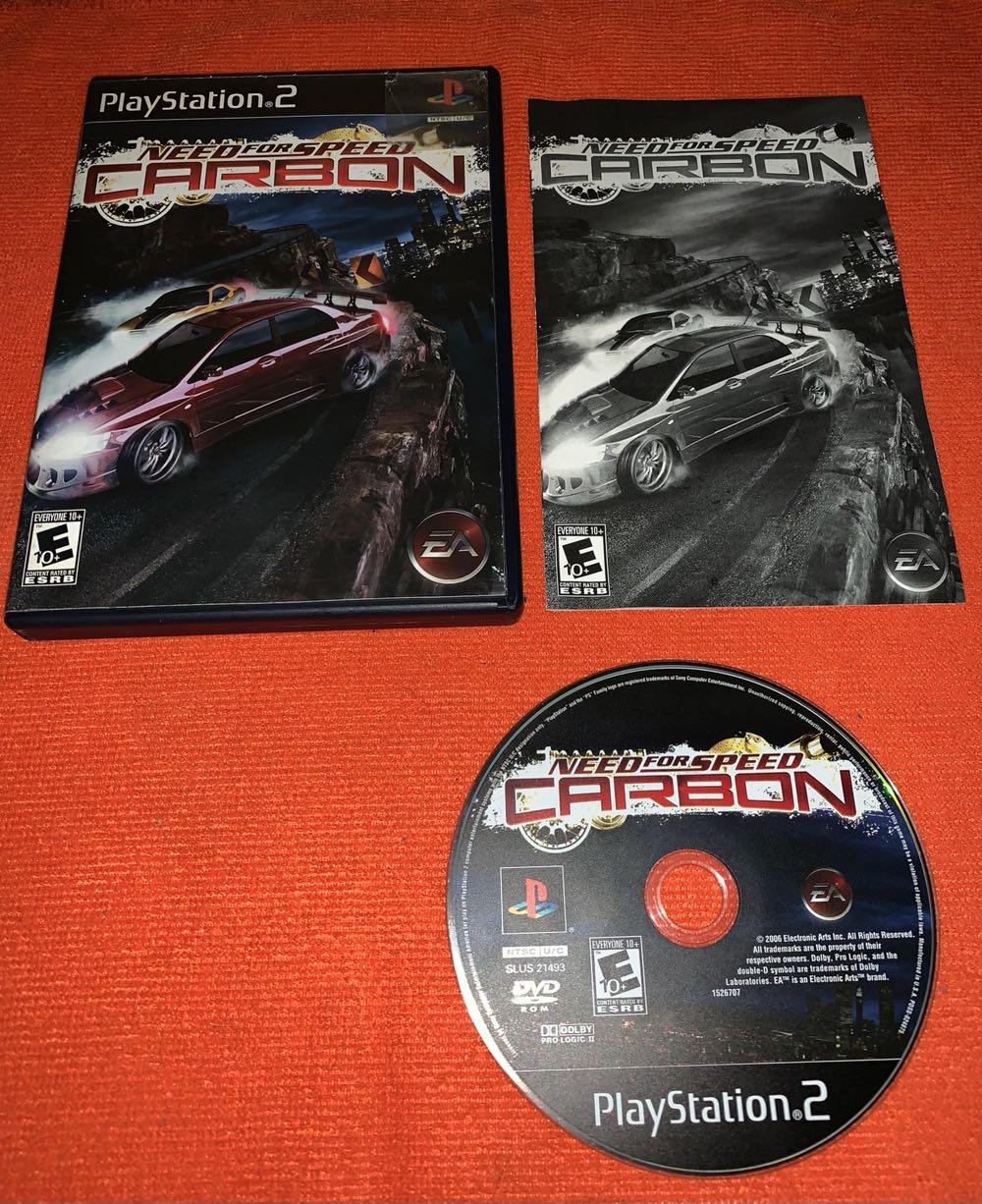Need For Speed: Carbon - Sony PlayStation 2 (PS2) (Electronic Arts/EA Games - 1-2) video game collectible [Barcode 014633152678] - Main Image 3