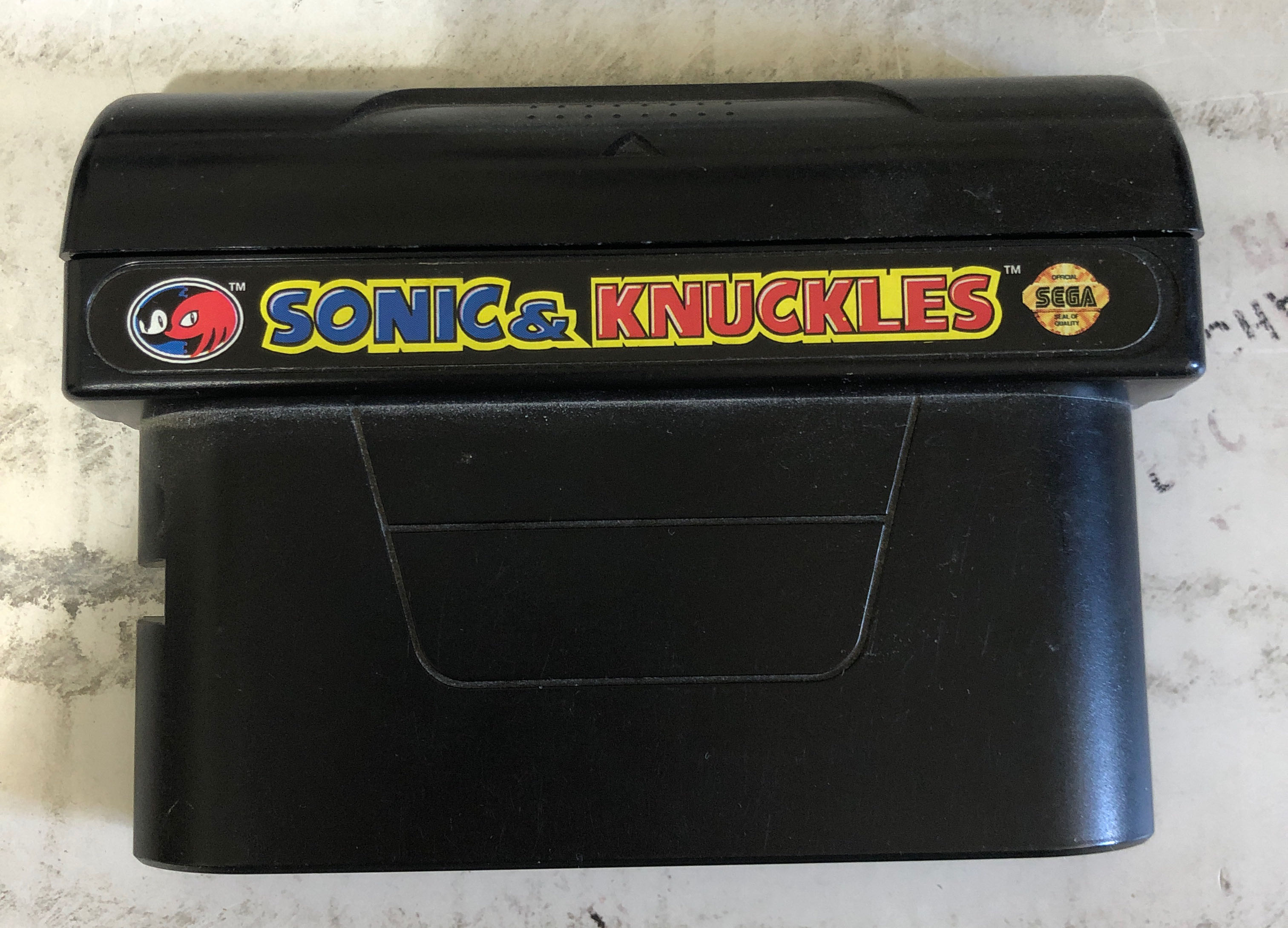 Sonic and Knuckles - Sega Genesis (Mega Drive) (Sega - 1) video game collectible - Main Image 2