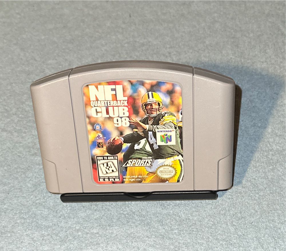 NFL Quarterback Club ‘98 - Nintendo 64 (N64) video game collectible - Main Image 3