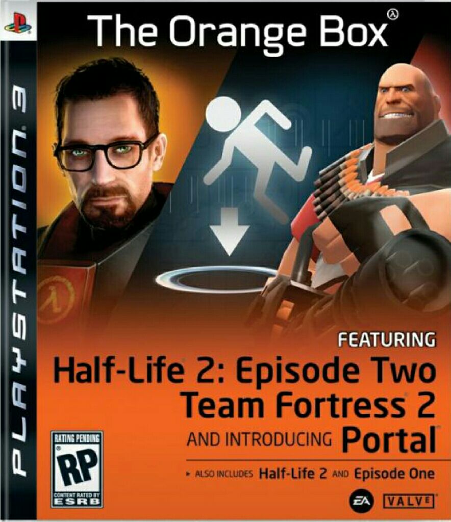 The Orange Box - Sony PlayStation 3 (PS3) (Valve - 1) video game collectible - Main Image 1