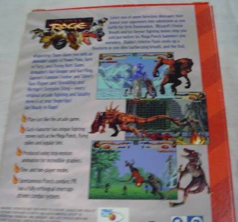 Primal Rage - Sega Genesis (Mega Drive) (Time Warner Interactive - 1-2) video game collectible [Barcode 031763108504] - Main Image 2