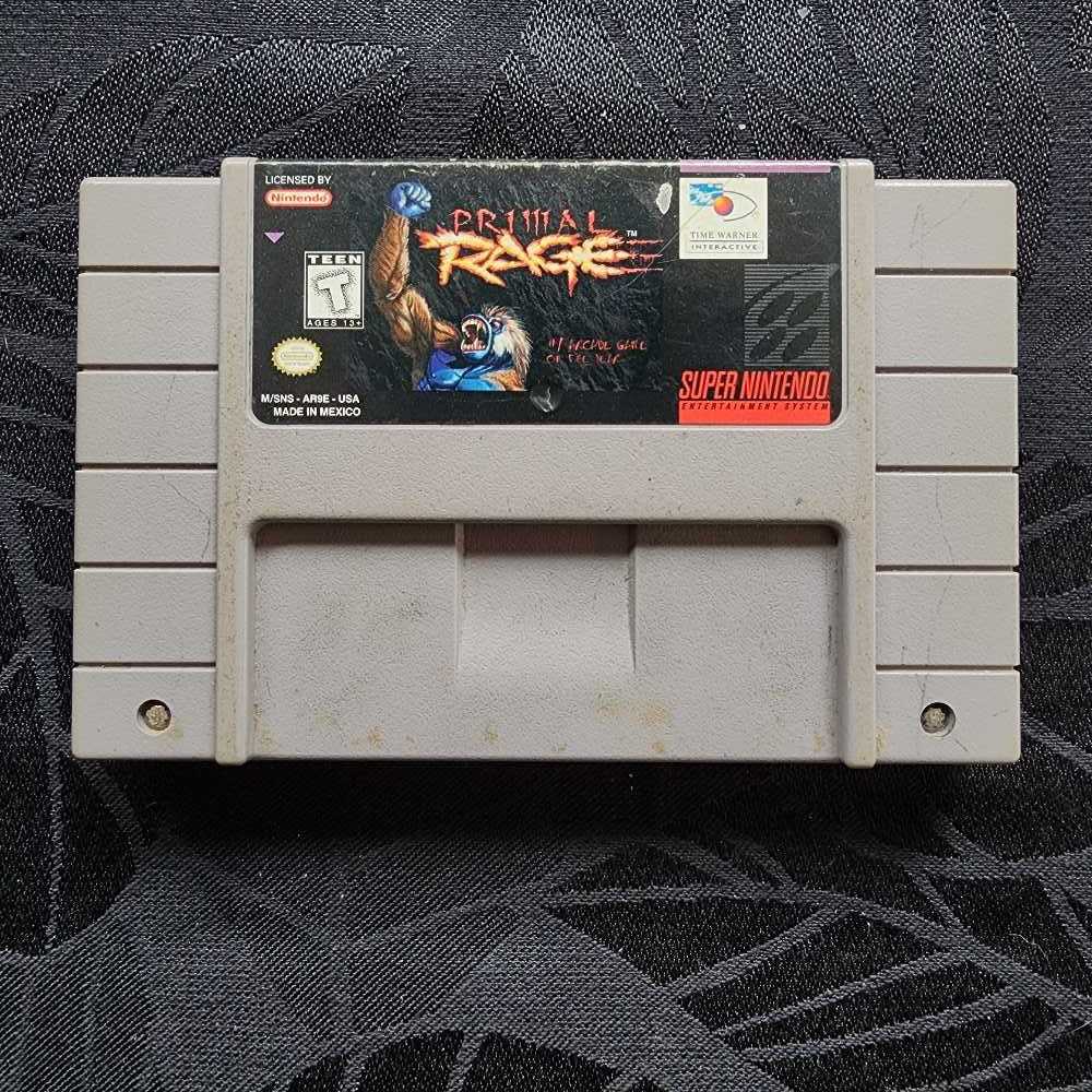 Primal Rage - Nintendo Super Nintendo Entertainment System (SNES) (Time Warner Interactive) video game collectible - Main Image 2