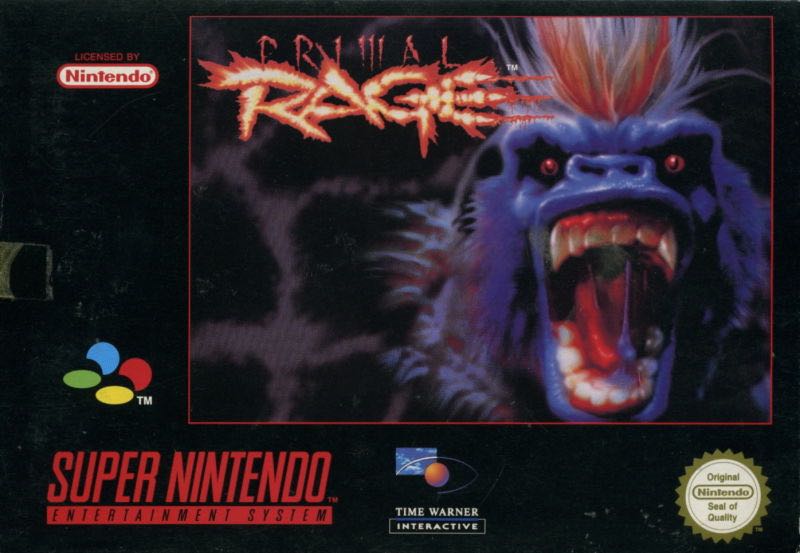 Primal Rage - Nintendo Super Nintendo Entertainment System (SNES) video game collectible - Main Image 2