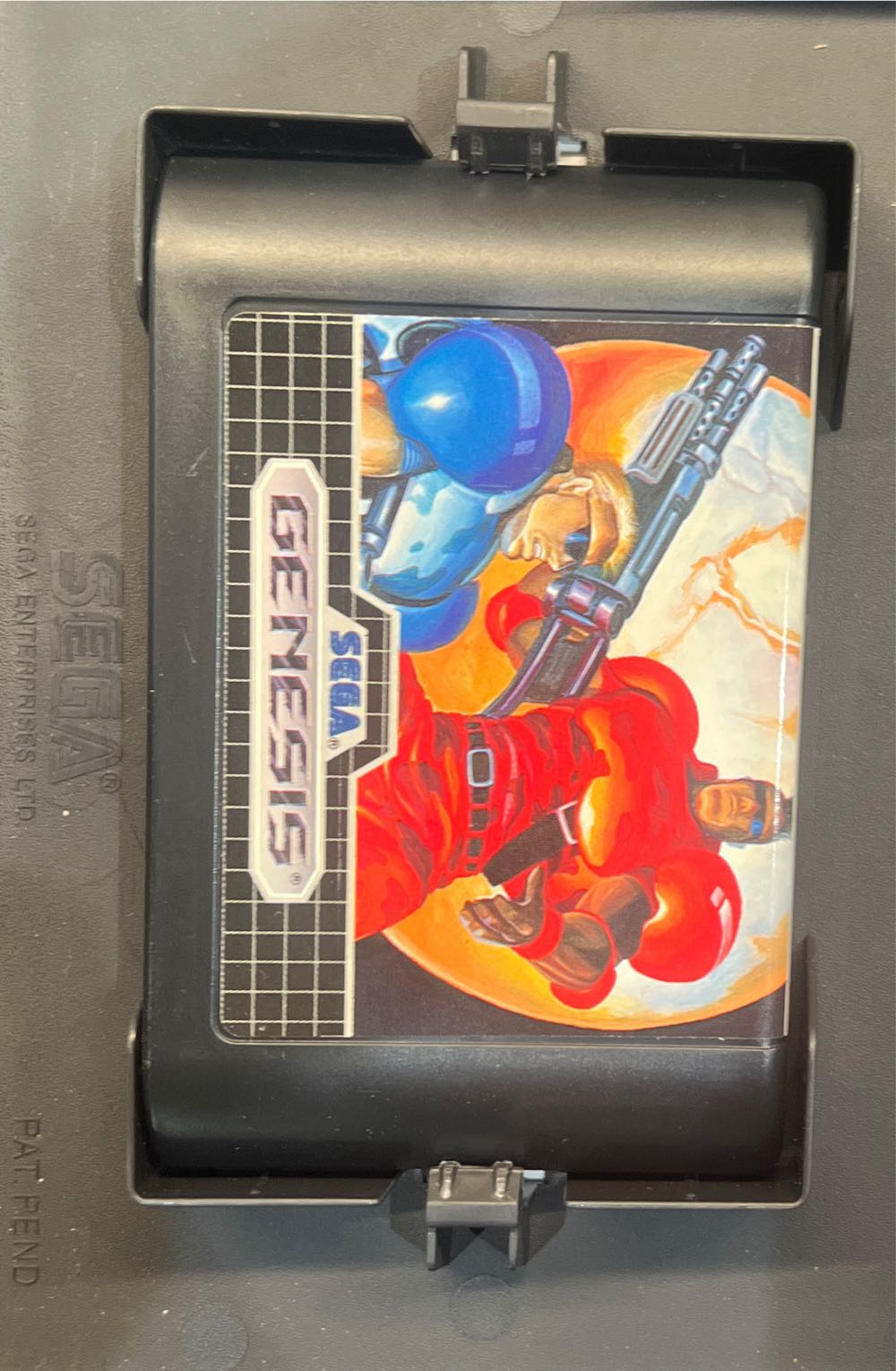 Forgotten Worlds - Sega Genesis (Mega Drive) (Sega - 2) video game collectible [Barcode 010086010084] - Main Image 4
