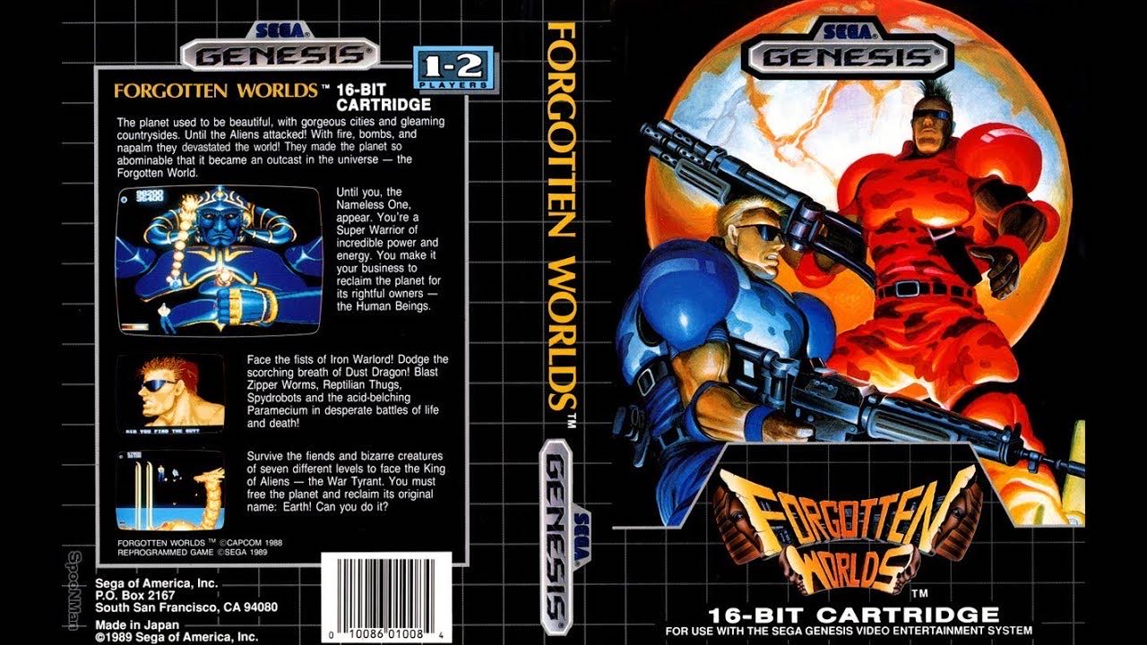 Forgotten Worlds - Arcade video game collectible - Main Image 3