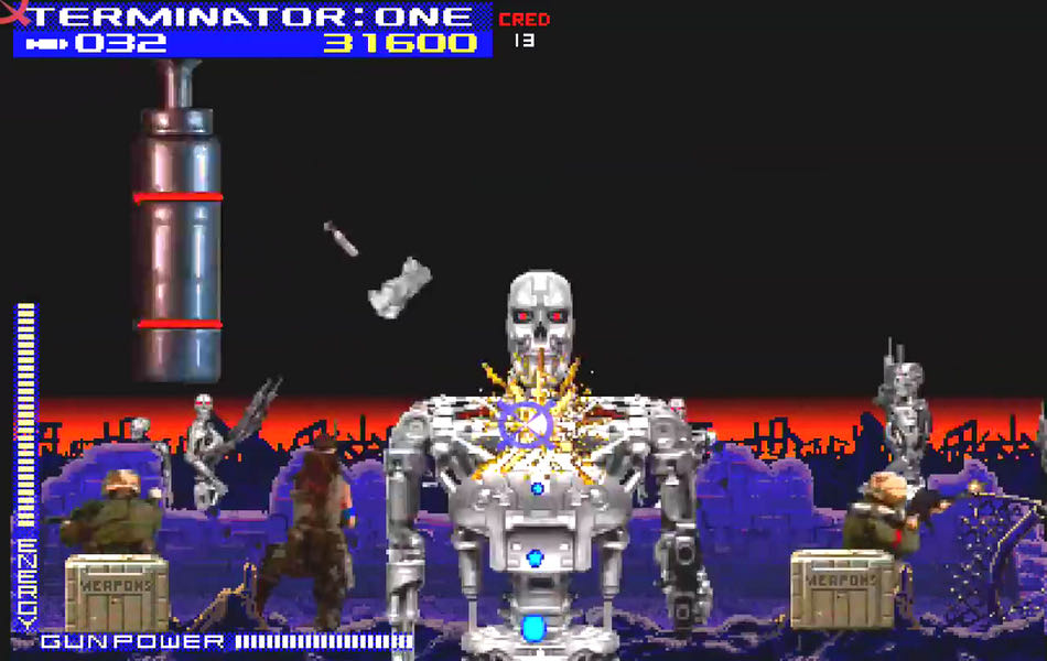 T2: The Arcade Game - Sega Genesis (Mega Drive) (Arena Entertainment) video game collectible [Barcode 6741749001074] - Main Image 4