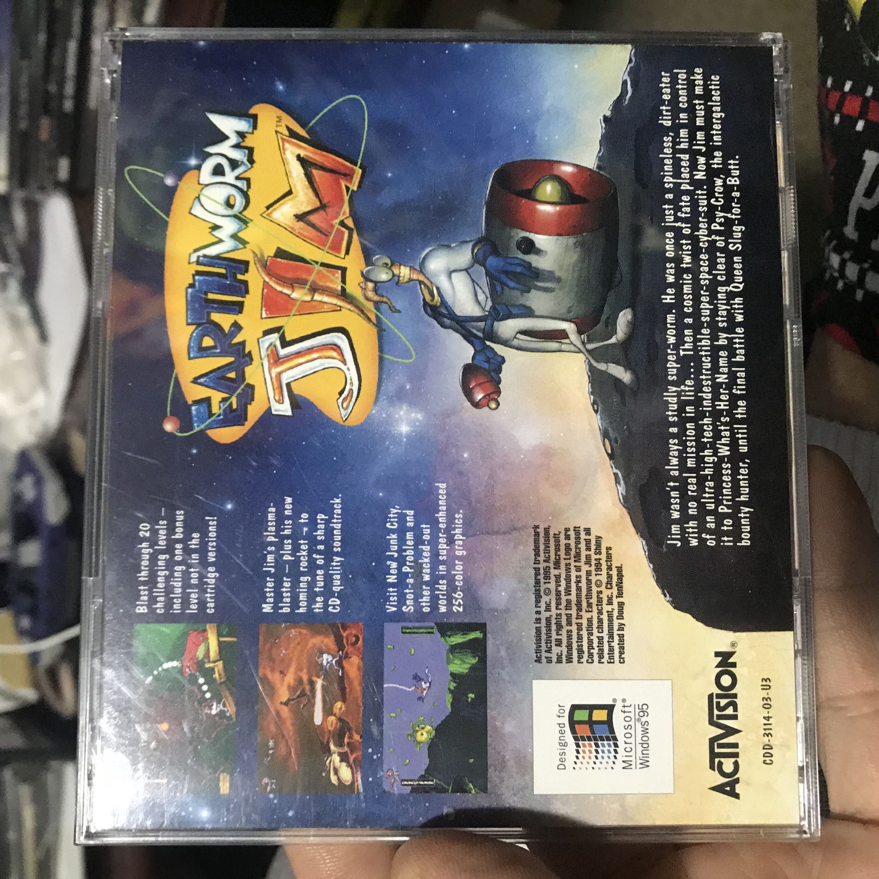 Earthworm Jim - Valve Steam (Infogrames) video game collectible - Main Image 2