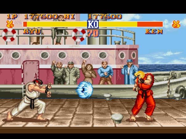 Street Fighter II - Nintendo Super Nintendo Entertainment System (SNES) (Capcom - 2) video game collectible [Barcode 013388130054] - Main Image 3