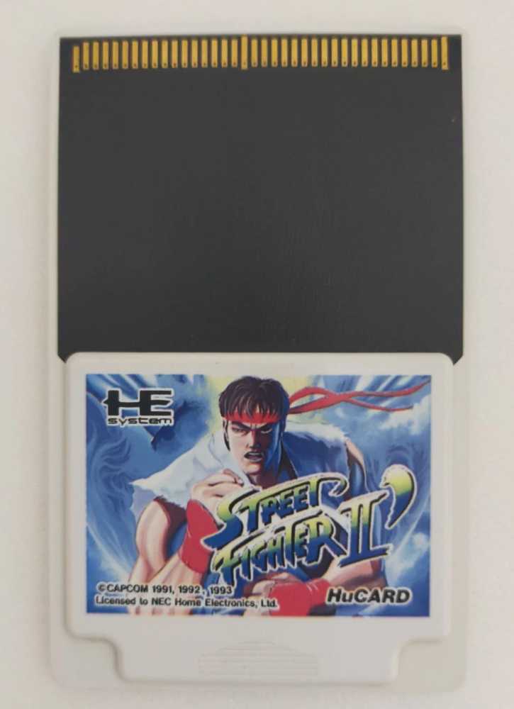 Street Fighter II’ Champion Edition - PC Engine video game collectible - Main Image 3