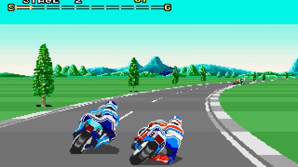 Super Hang-On - Sega Mega Drive (Sega - 1) video game collectible - Main Image 3