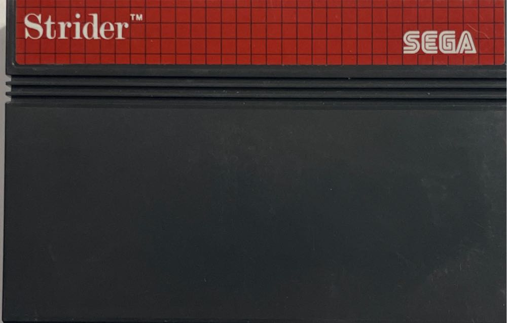 Strider - Sega Master System (Sega - 1) video game collectible [Barcode 010086090055] - Main Image 3
