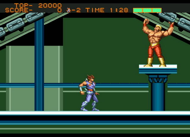 Strider - Sega Mega Drive (Atlus Co., Ltd. - 1) video game collectible [Barcode 4974365611125] - Main Image 4