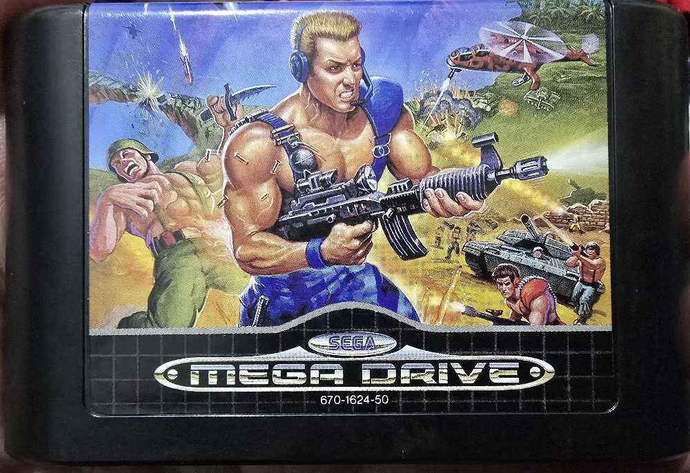 Mercs - Sega Mega Drive (Sega - 1) video game collectible - Main Image 3