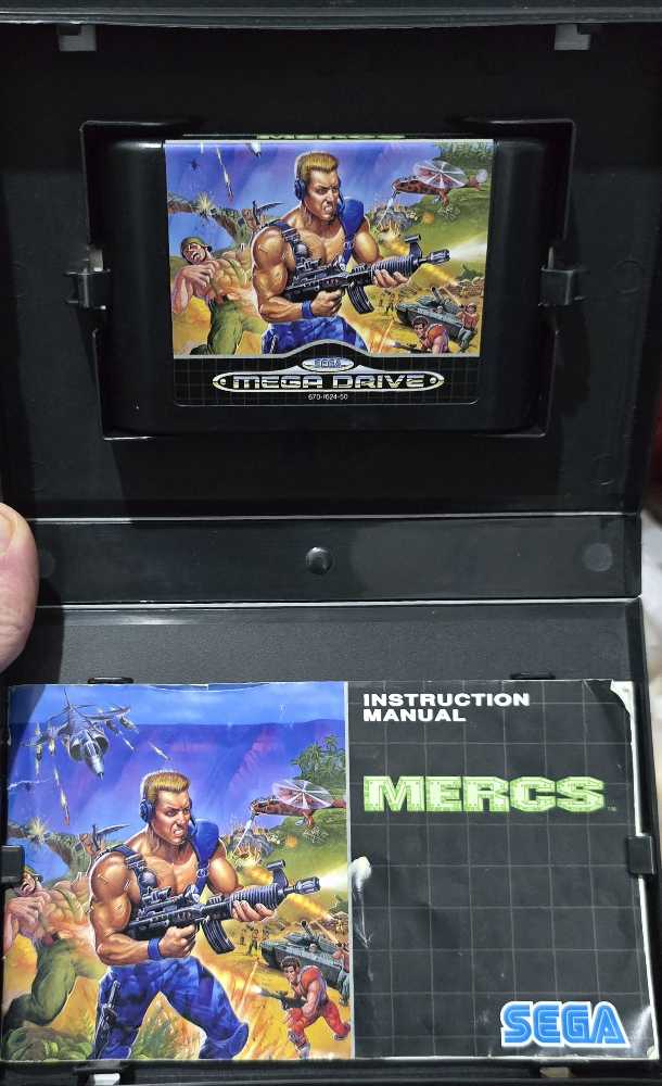 Mercs - Sega Mega Drive (Sega - 1) video game collectible - Main Image 4