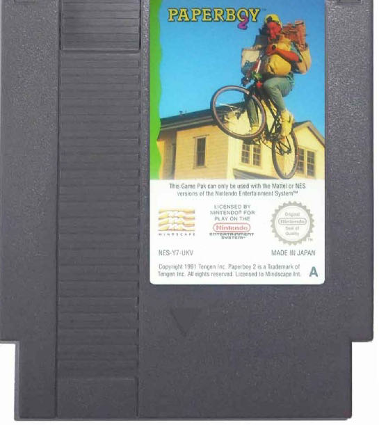 Paperboy 2 - Nintendo Entertainment System (NES) (Mindscape - 2) video game collectible [Barcode 050047110125] - Main Image 4