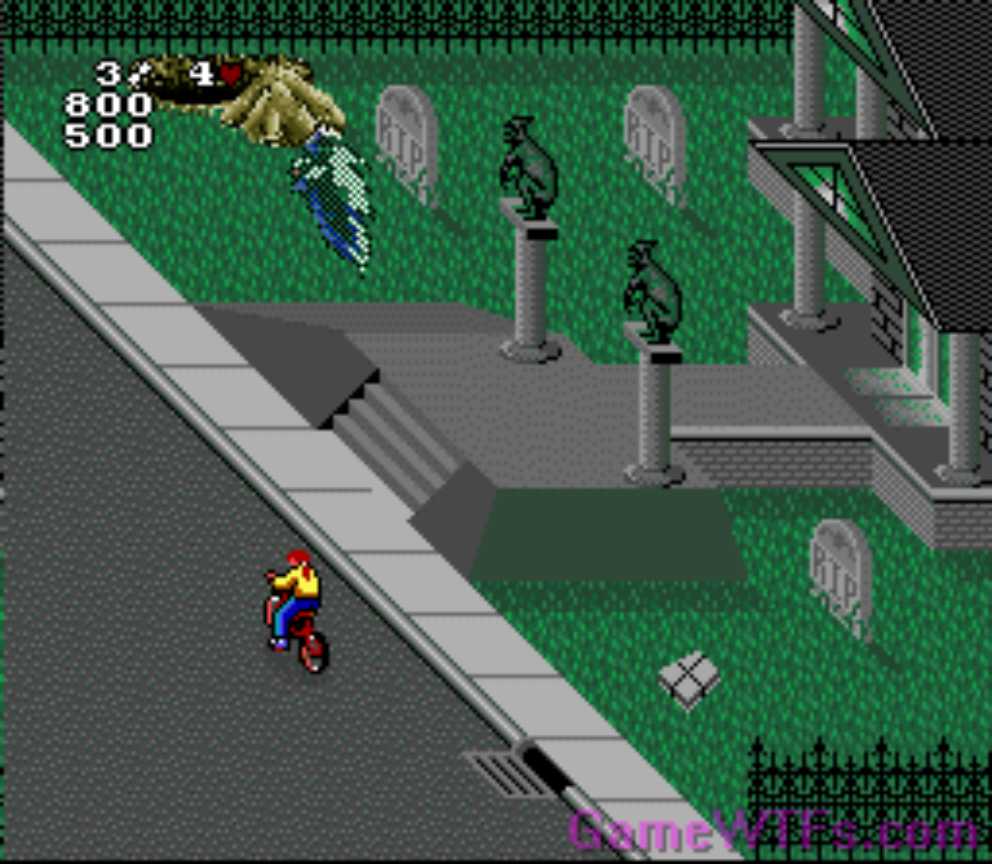 Paperboy 2 - Nintendo Super Nintendo Entertainment System (SNES) (1) video game collectible - Main Image 2