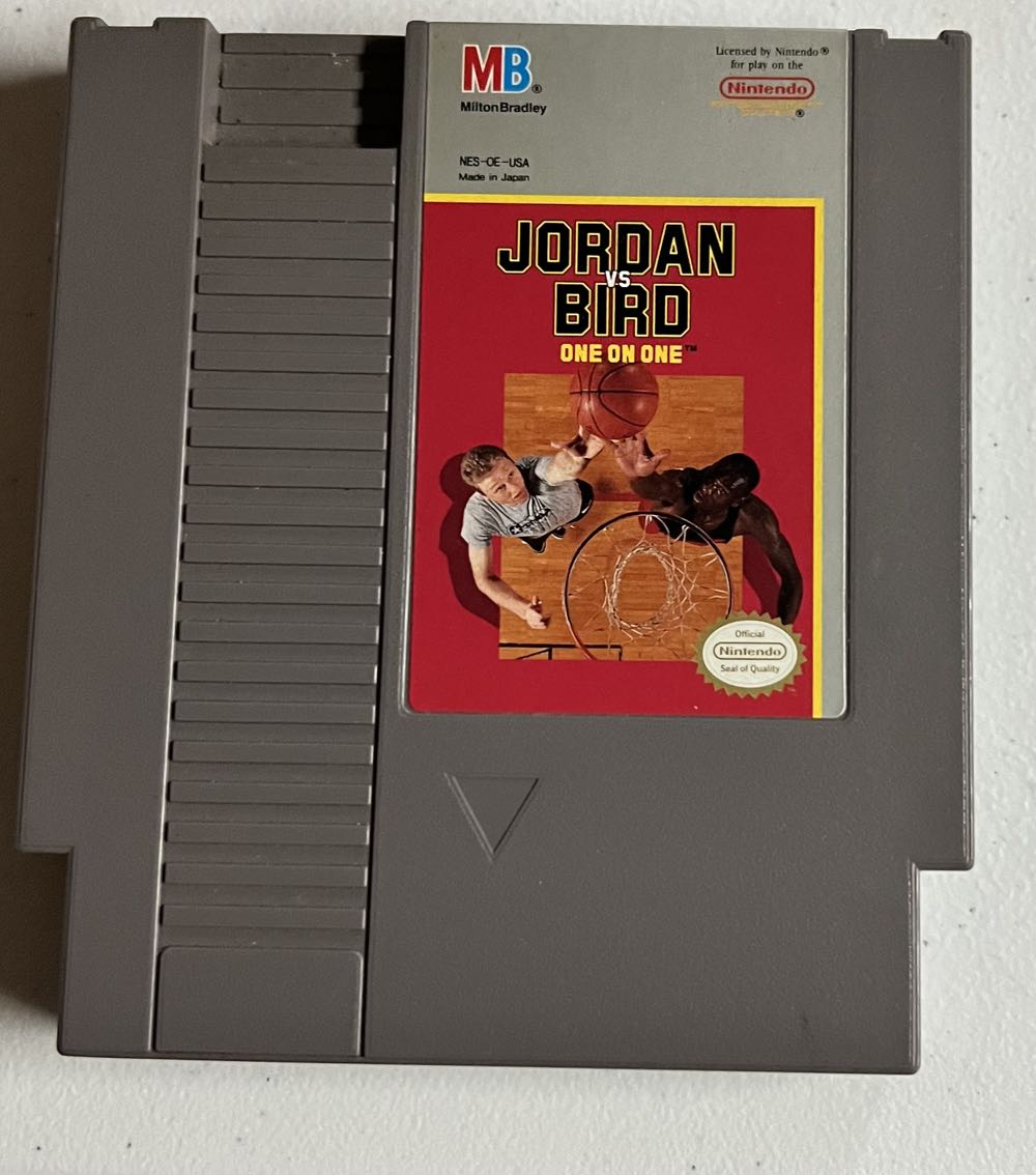 Jordan Vs Bird - Nintendo Entertainment System (NES) video game collectible - Main Image 3