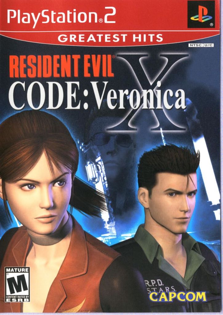 Resident Evil Code: Veronica X - Sony PlayStation 2 (PS2) (Capcom - 1) video game collectible - Main Image 2