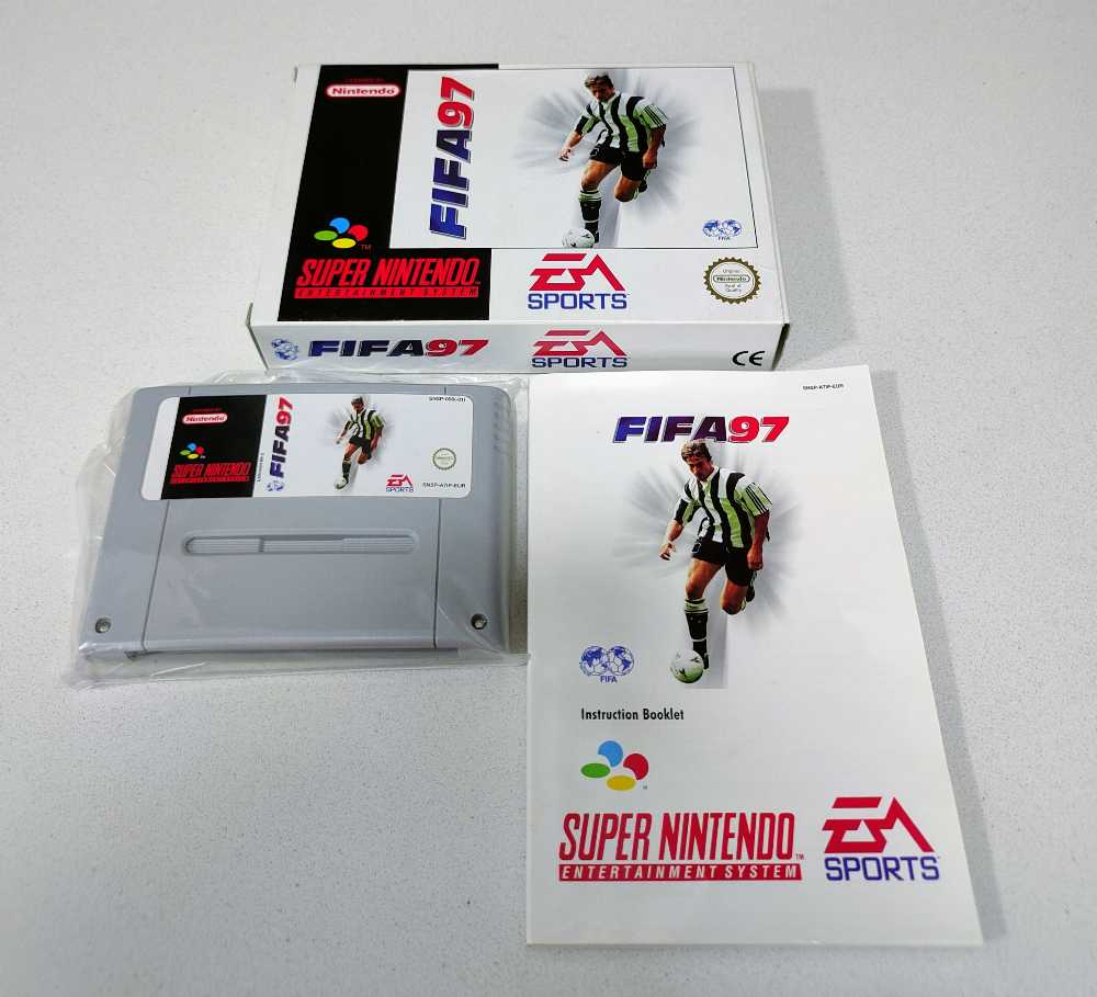 Fifa 97 - Nintendo Super Nintendo Entertainment System (SNES) video game collectible [Barcode 7034635010533] - Main Image 3