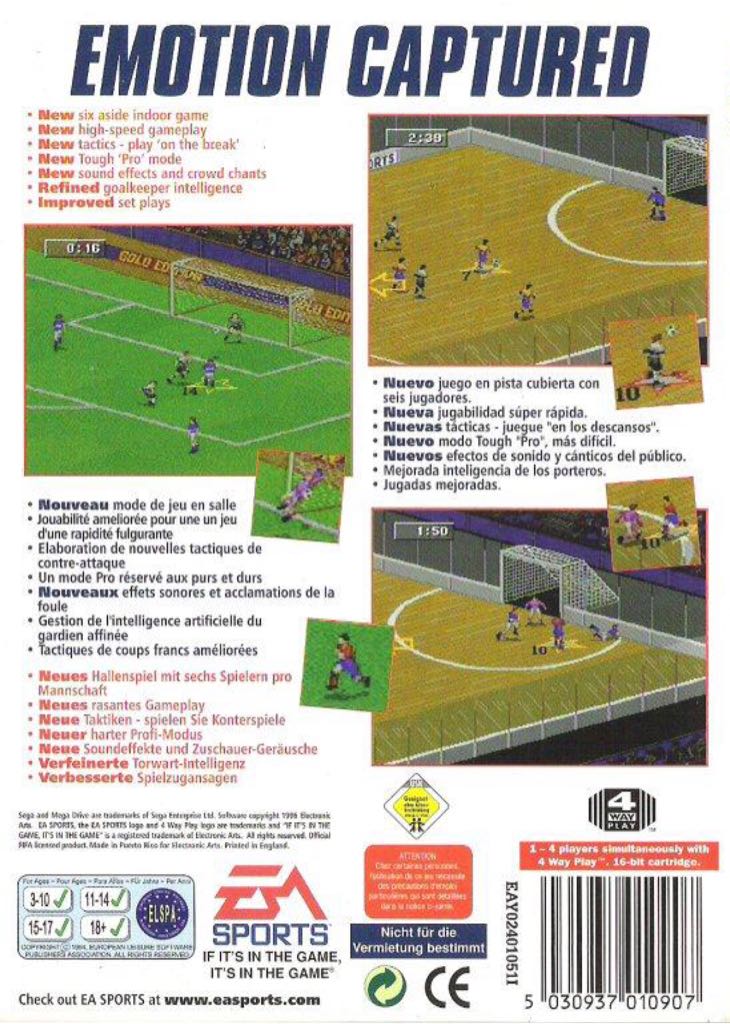 FIFA 97 - Sega Mega Drive (Electronic Arts, Inc. - 2) video game collectible - Main Image 2