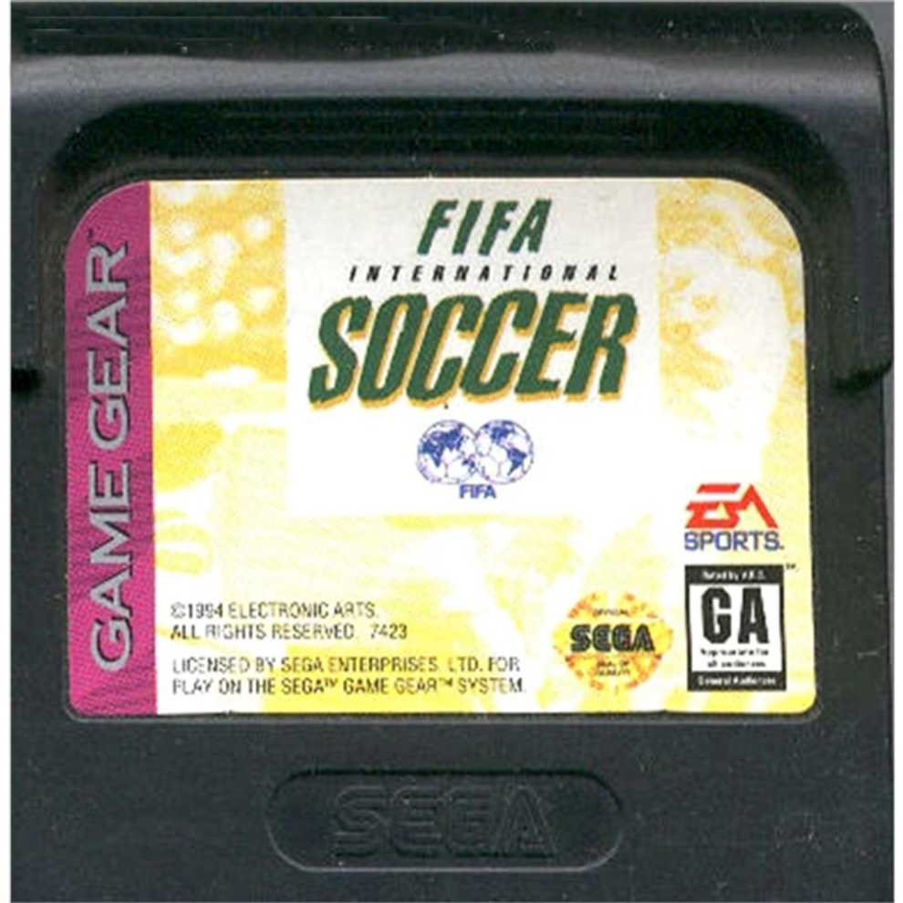 FIFA International Soccer (Cart Only) - Sega Game Gear (Electronic Arts (EA) - 1-2) video game collectible [Barcode 014633074239] - Main Image 3