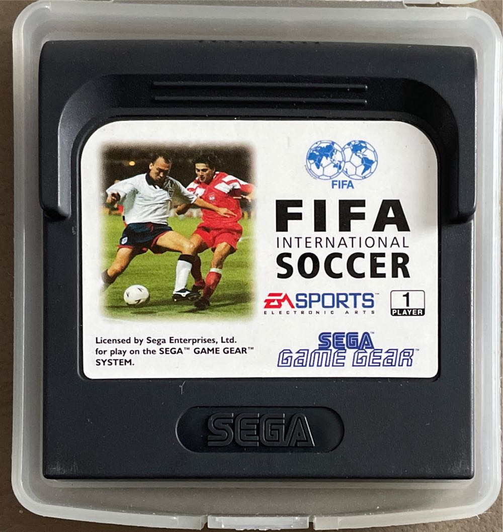 FIFA International Soccer - Sega Game Gear video game collectible - Main Image 2