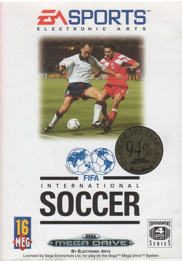 FIFA International Soccer - Sega Megadrive (Electronic Arts - 1-2) video game collectible - Main Image 1