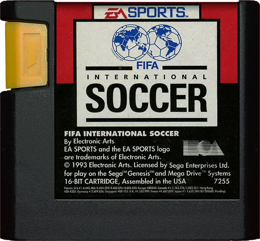 FIFA International Soccer - Sega Megadrive (Electronic Arts - 1-2) video game collectible - Main Image 3