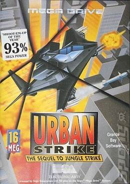 Urban Strike - Sega Megadrive (Electronic Arts - 1) video game collectible [Barcode 5015839291999] - Main Image 1