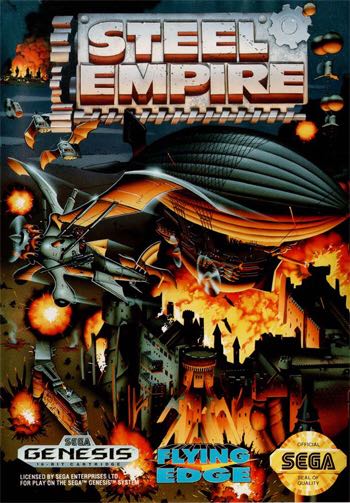 Steel empire - Sega Genesis (Mega Drive) video game collectible - Main Image 1