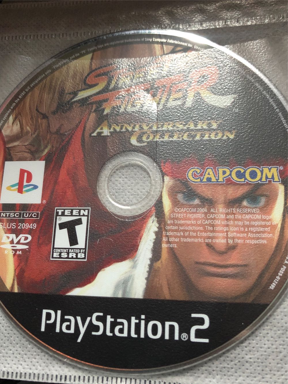 Street Fighter Anniversary Collection - Sony PlayStation 2 (PS2) (Capcom - 2) video game collectible [Barcode 013388260454] - Main Image 4