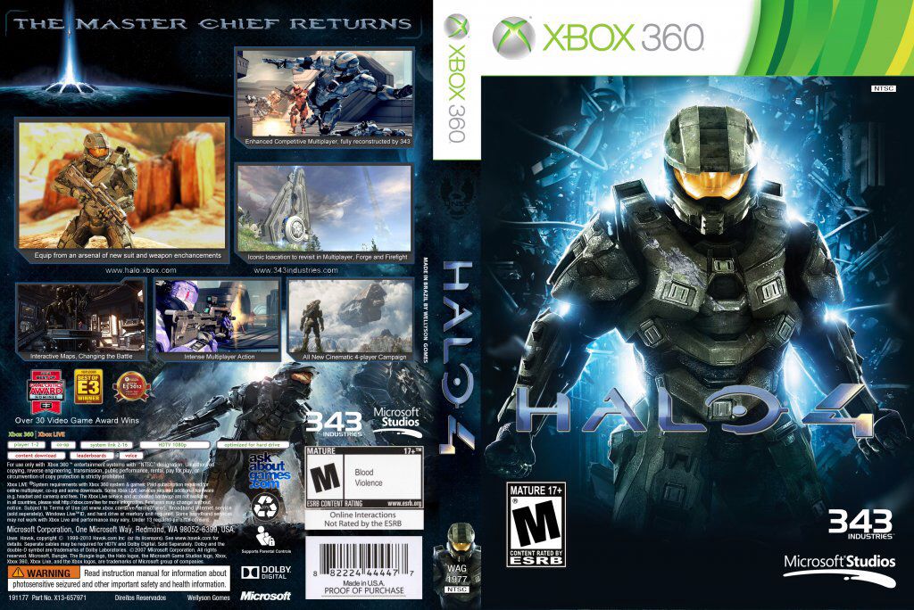 HALO - Microsoft Xbox 360 video game collectible - Main Image 2