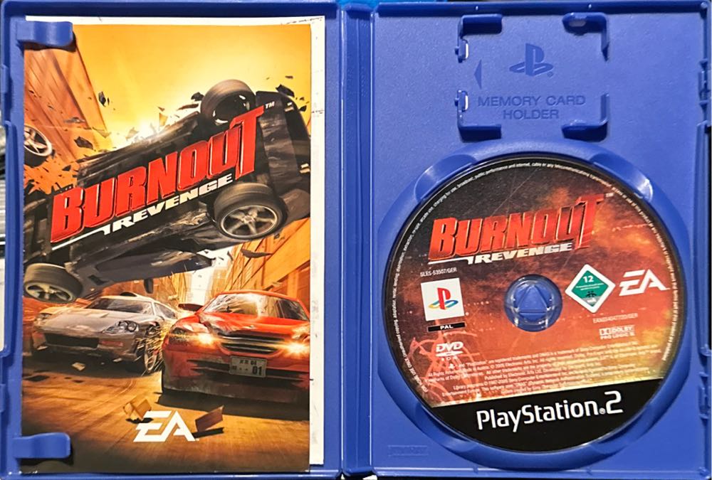 Burnout Revenge - Sony PlayStation 2 (PS2) (Electronic Arts/EA Games - 4) video game collectible [Barcode 5030932045355] - Main Image 3