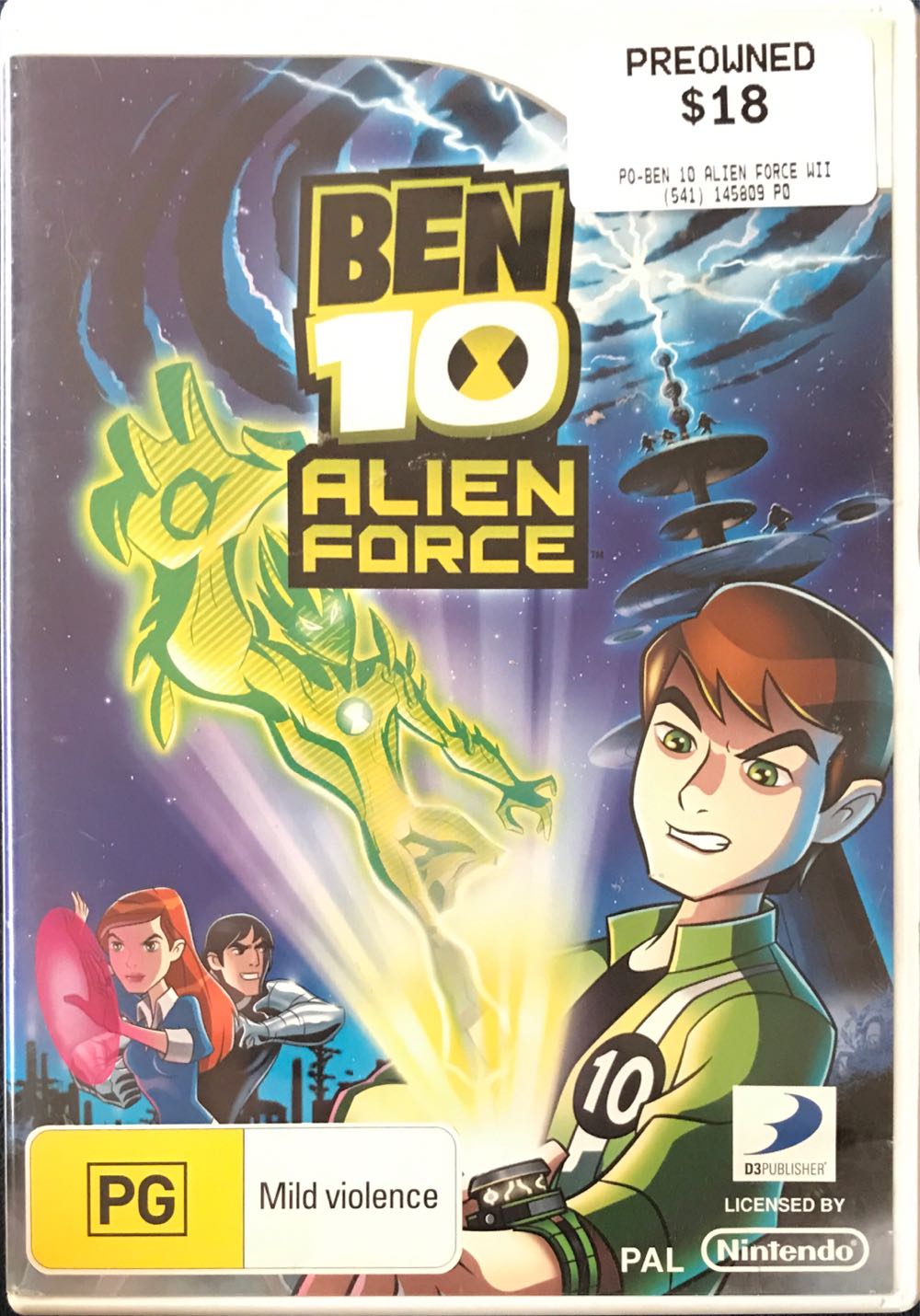 Ben 10 Alien Force - Nintendo Wii (D3 Publisher - 2) video game collectible [Barcode 5060125483145] - Main Image 3