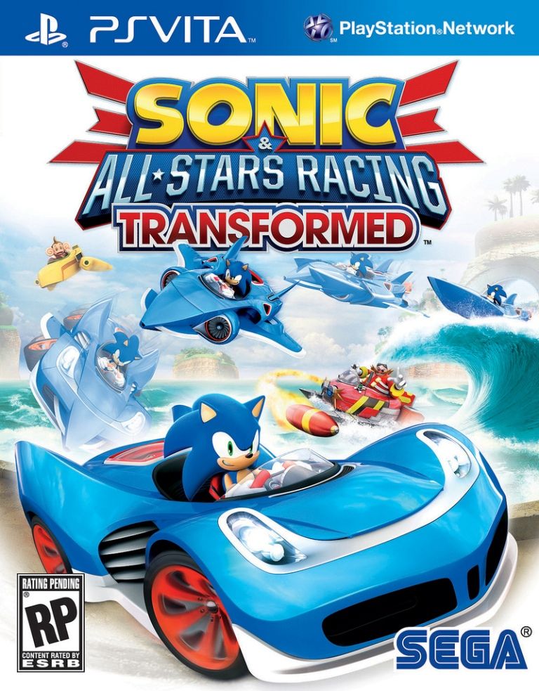 Sonic and SEGA All-Stars Racing - Sony PlayStation Vita (PS Vita) video game collectible - Main Image 1