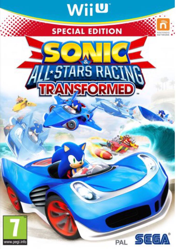 Sonic and SEGA All-Stars Racing - Nintendo Wii U video game collectible - Main Image 1