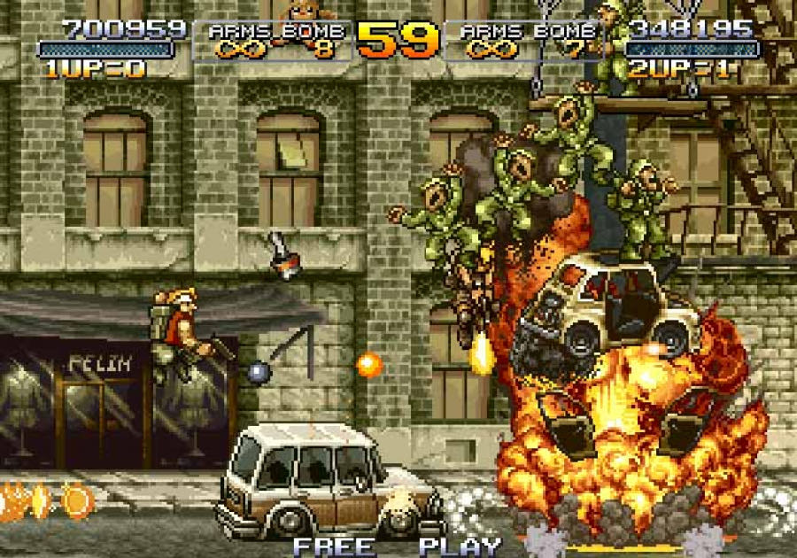 Metal Slug: Anthology - Sony PlayStation 2 (PS2) (SNK Playmore - 2) video game collectible [Barcode 828862200198] - Main Image 4